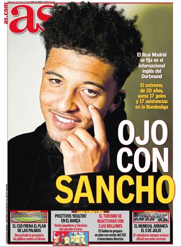 Las portadas de AS de junio