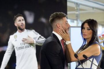 Esposa de Sergio Ramos se robó las miradas