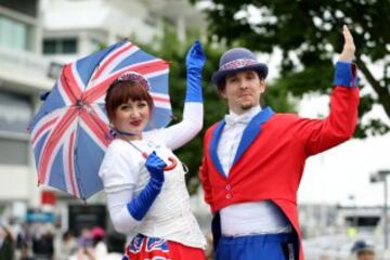 Mucho glamour en el Investec Ladie's Day de Epsom Dows