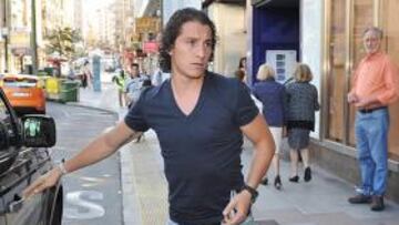 <b>DE VUELTA. </b>Guardado visitó el club y luego se concentró en Vilalba.