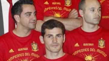 Cinco españoles en el once ideal de 'L'Équipe' en 2010