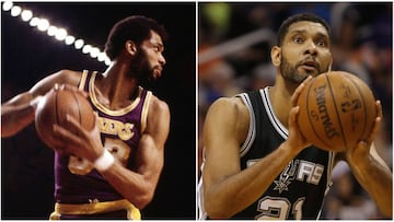 Los 5 mayores reboteadores en los Playoffs de la NBA