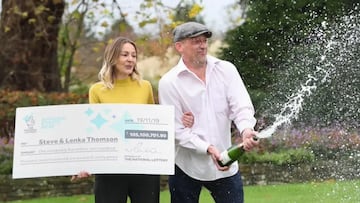 Steve Thomson, albañil, revela lo que hizo después de ganar 123 millones de euros en Euromillones: “Sabía exactamente dónde”