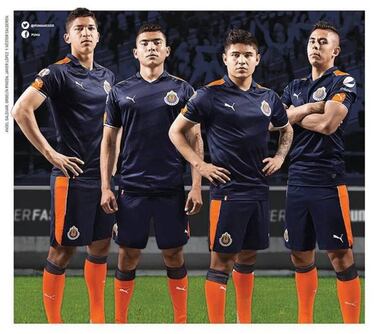 Confirman tercer uniforme de Chivas