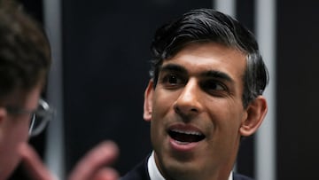 FILE PHOTO: British Prime Minister Rishi Sunak visits Northern School of Art in Hartlepool, Britain January 19, 2023. REUTERS/Scott Heppell/Pool/File Photo