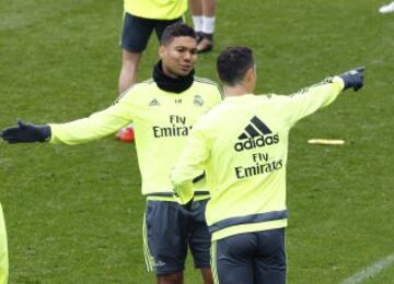 Danilo y Cristiano Ronaldo.