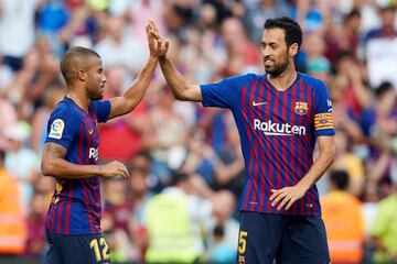 Rafinha and Busquets