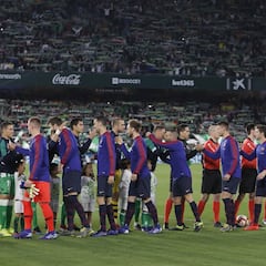 Betis-Barcelona en imágenes