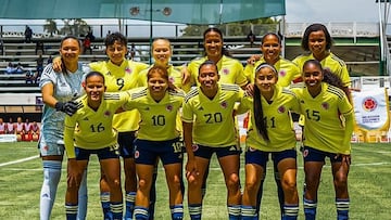 La Selección Colombia Femenina Sub-17 derrotó a Canadá.