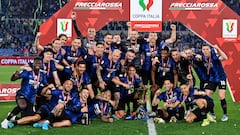 ¡Arturo Vidal y Alexis Sánchez son campeones de Copa Italia!