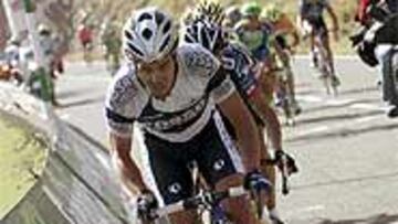 <b>EL REGRESO.</B> Aitor se mostró como el ciclista más agresivo.