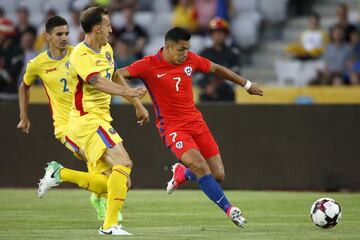 Chile visitó a Rumania en su último partido amistoso antes de Copa Confederaciones.