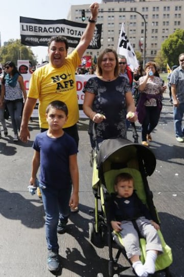 Así fue la marcha "No + AFP"