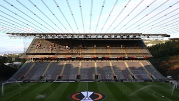 Soccer Football - Europa League - Group D - S.C. Braga v 1. FC Union Berlin - Estadio Municipal de Braga, Braga, Portugal - September 15, 2022 General view inside the stadium before the match REUTERS/Pedro Nunes