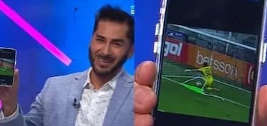Johnny Herrera sacó un meme y ‘analizó' el autogol de Alan Saldivia 