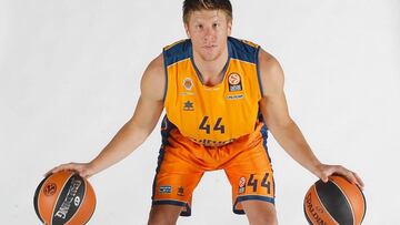 Luke Harangody ya jug&oacute; en Espa&ntilde;a en la temporada 2014-2015 en las filas del Valencia Basket.
