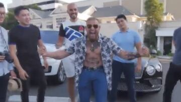 Un falso McGregor se exhibe en las calles de Los Angeles