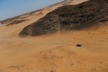 Nasser Al-Attiyah y Matthieu Baumel.