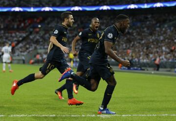 En la temporada 2016/2018 el AS Mónaco consiguió llegar hasta semifinales de la UEFA Champions League. Lemar marcó 2 goles en su primera participación en esta competición.

