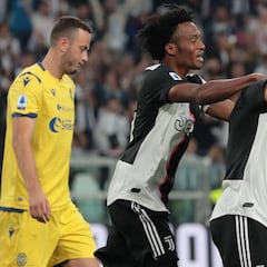 Cuadrado, partido 100 y triunfo con la Juventus en la Serie A