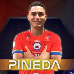 Pineda cambia de club en Colombia y jugará la Sudamericana