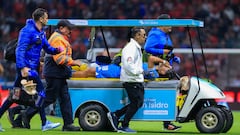 ¡Se encienden las alarmas! Luka Romero sufre accidente en el Toluca vs Cruz Azul