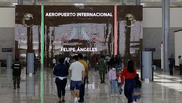 Unos 25 mil ciudadanos ya visitaron las instalaciones del nuevo aeropuerto Felipe &Aacute;ngeles.