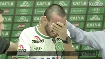 Uno de los supervivientes del Chapecoense ya toca balón