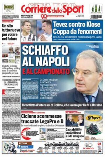 Portadas de la prensa deportiva