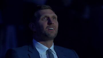 Es historia del baloncesto y lo merecía: Homenaje a Nowitzki