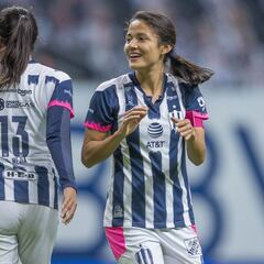 Monterrey vence a América en la vuelta de semifinal de la Liga MX Femenil