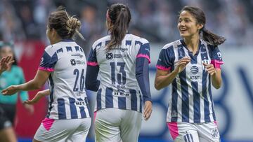 Monterrey vence a América en la vuelta de semifinal de la Liga MX Femenil