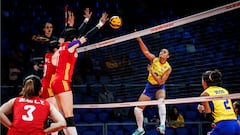 Colombia - China en el Campeonato Mundial de Voleibol Femenino