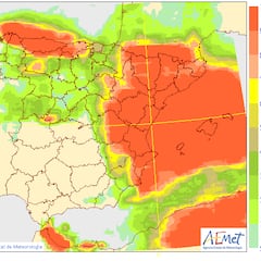 AEMET avisa que la DANA se adentra en España: los lugares a los que afectará