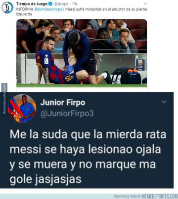 Las mejores memes de la jornada