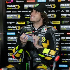 El milagro de Bezzecchi: caída a 150 y clavícula rota hace seis días intacta