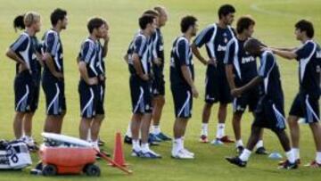 <b>FÚTBOL </b>Entrenamiento del Real Madrid.