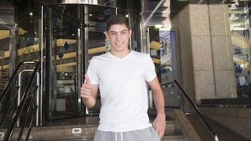 Fede Valverde está deseando empezar la pretemporada con el Deportivo