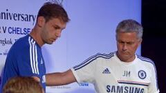 Ivanovic con Mourinho.