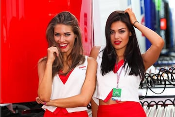 Las chicas más guapas del paddock de Brno