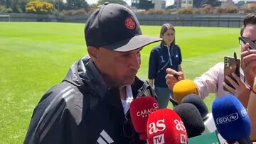 Paniagua, Mary José y Cristina Motta se refieren al debut mundialista ante Australia.