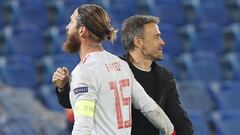 Luis Enrique: "It's tough, but Ramos hasn't been able to compete since January..."