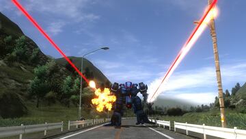 Captura de pantalla - Earth Defense Force 4.1: The Shadow of New Despair (PS4)