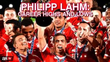 Philipp Lahm career highs and lows