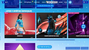 El skin Brisabelle aparece en la sección "lotes y ofertas especiales" de la tienda