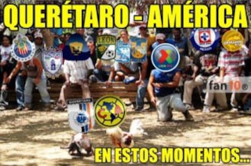 América perdió contra Querétaro y aquí los mejores memes