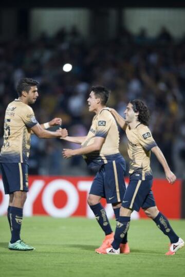 Así festejó el mediocampista de Pumas