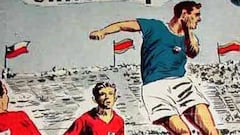 El día en que Chile jugó con camiseta azul ante España