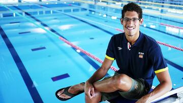 Hugo Gonz&aacute;lez, sin m&iacute;nima para el Mundial de nataci&oacute;n.