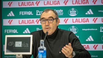 Carlos Mouriz durante una rueda de prensa.